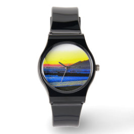 Reloj De Pulsera Atardecer Místico 