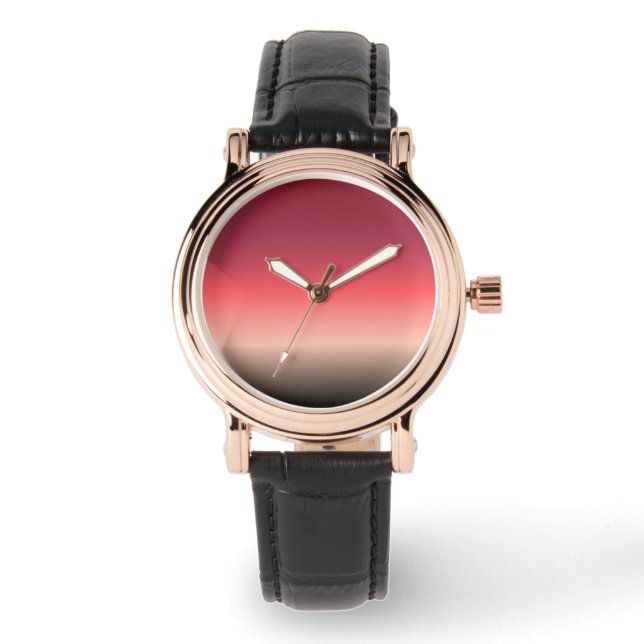 Reloj De Pulsera Atardecer nocturno (Anverso)