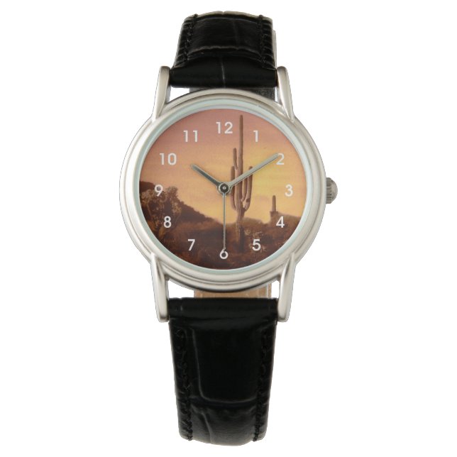 Reloj De Pulsera Atardecer Sonorense (Anverso)