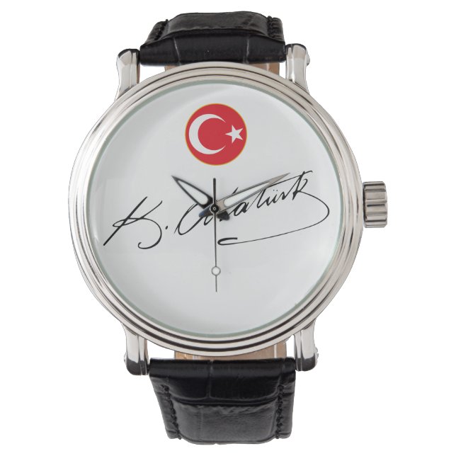 Reloj De Pulsera Ataturk (Anverso)