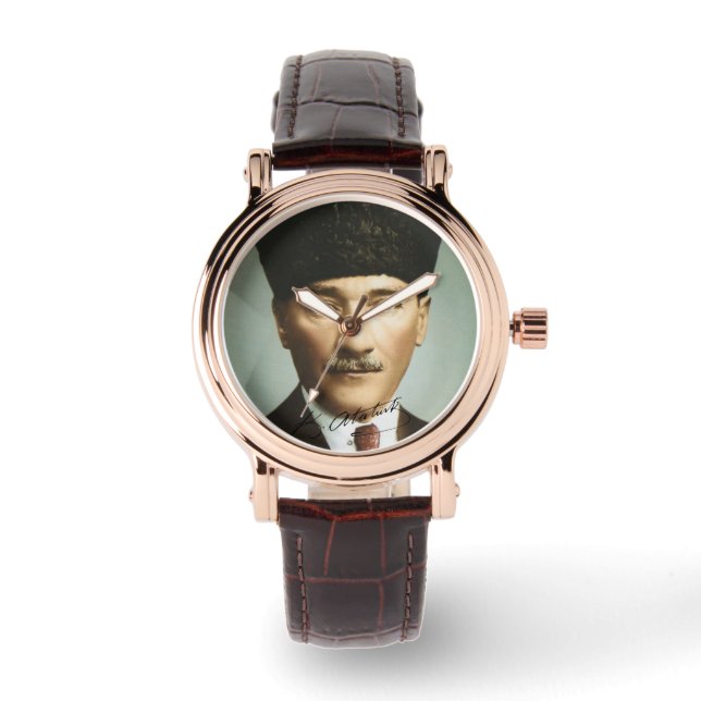 Reloj De Pulsera Ataturk (Anverso)