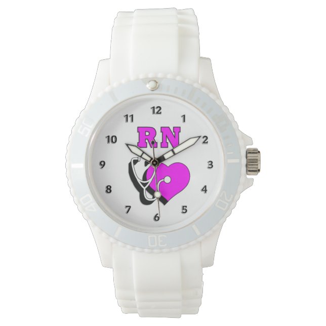 Reloj De Pulsera Atención de enfermería RN (Anverso)