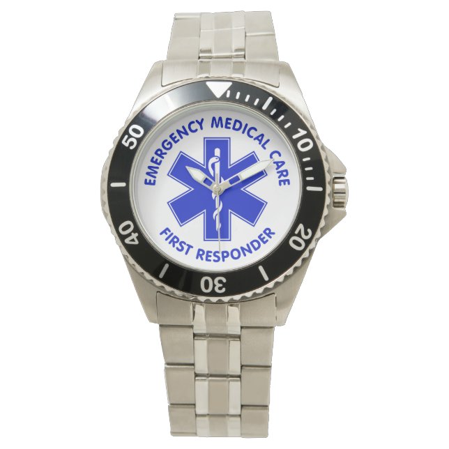 Reloj De Pulsera Atención médica de emergencia (Anverso)