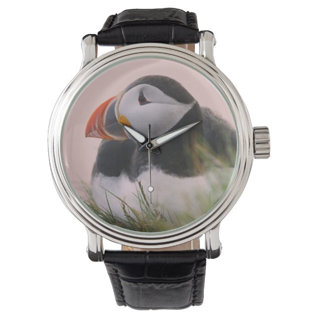Reloj De Pulsera Atlético de Puffin (Fratercula arctica) (Anverso)