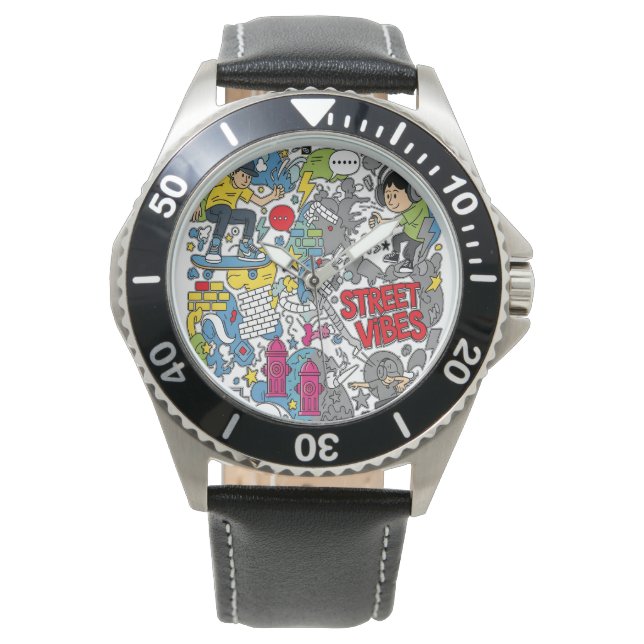 Reloj De Pulsera Atmósfera callejera (Anverso)