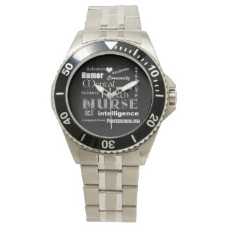 Reloj De Pulsera Atributos del Orgullo de Enfermeras de Salud Menta