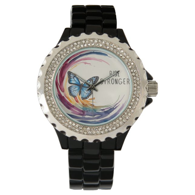 Reloj De Pulsera Aumentar el tema más fuerte (Anverso)