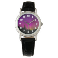 Aurora Borealis Starry Night Sky