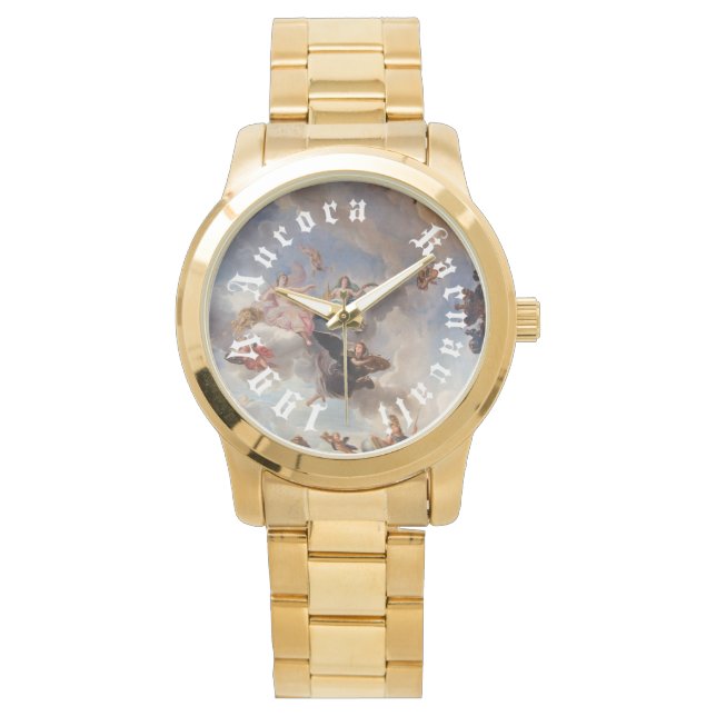 Reloj De Pulsera AURORA KARNAVALI 1994 Versailles Watch Gold (Anverso)