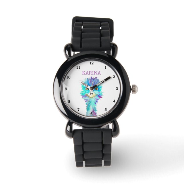 Reloj De Pulsera Aussie: Animales de Australia (Anverso)