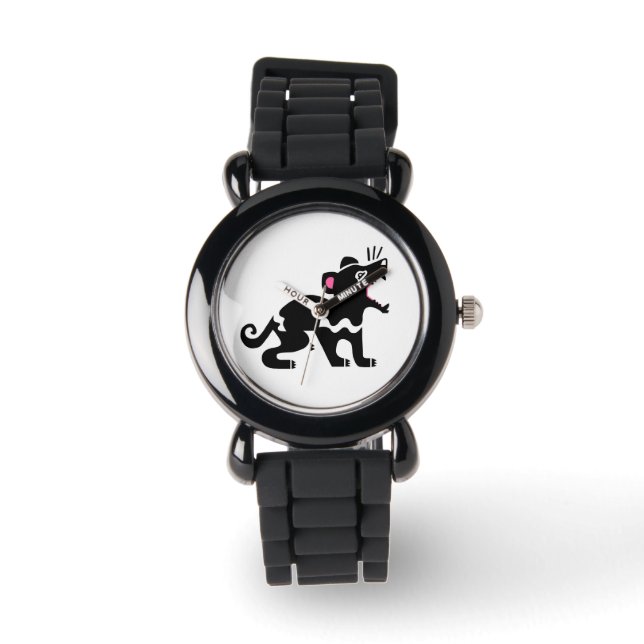 Reloj De Pulsera Australia -Tasmanian DEVIL- Amante de los animales (Anverso)