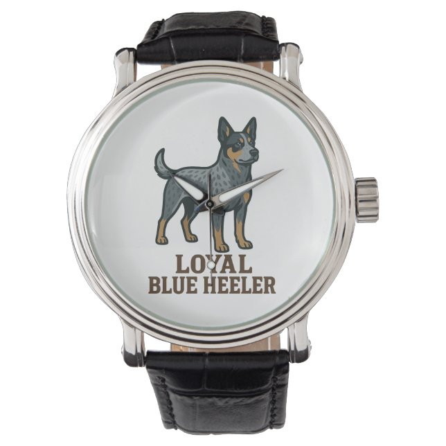 Reloj De Pulsera Australian Shepherd (Anverso)