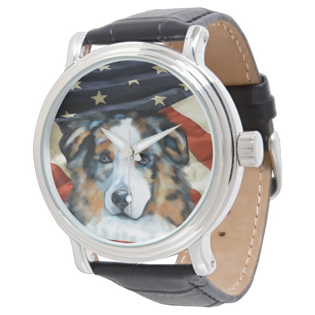 RELOJ DE PULSERA AUSTRALIAN SHEPHERD (Angular)