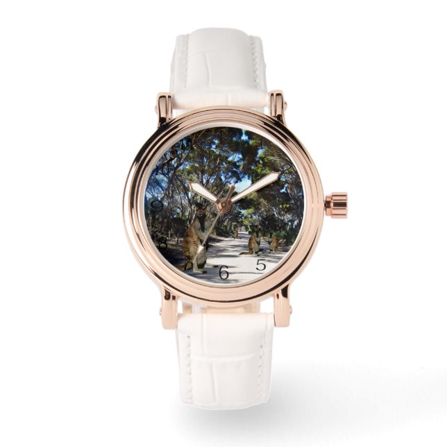 Reloj De Pulsera Australian Wallaby Road, Bandana (Anverso)