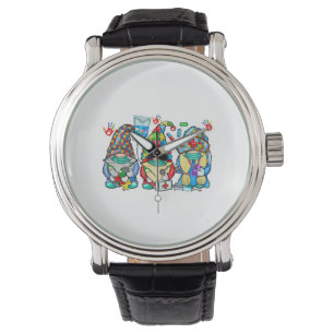 Reloj De Pulsera Autism Nurse Gnome