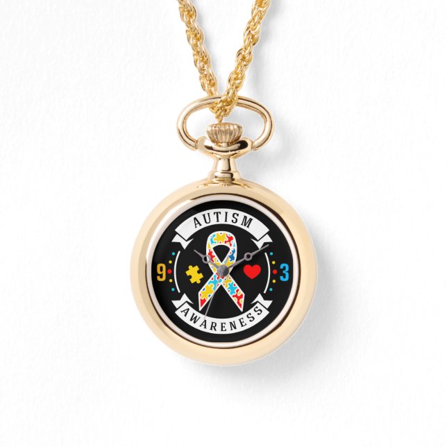 Reloj De Pulsera Autismo (Anverso)