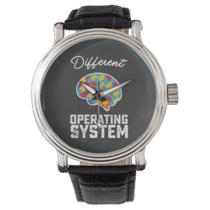 Reloj De Pulsera Autismo Sistema Operativo Diferente Neurodiversida