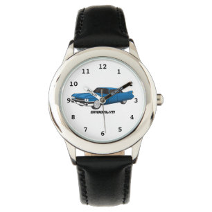 Reloj De Pulsera Auto clásico Guay blue 1959