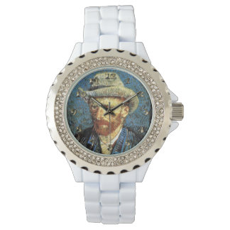 Reloj De Pulsera Autoprotria con Gorra Gray Felt