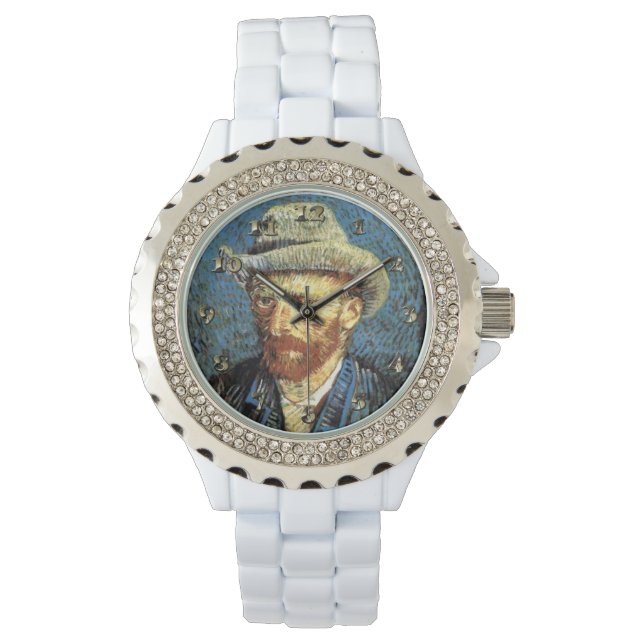 Reloj De Pulsera Autoprotria con Gorra Gray Felt (Anverso)