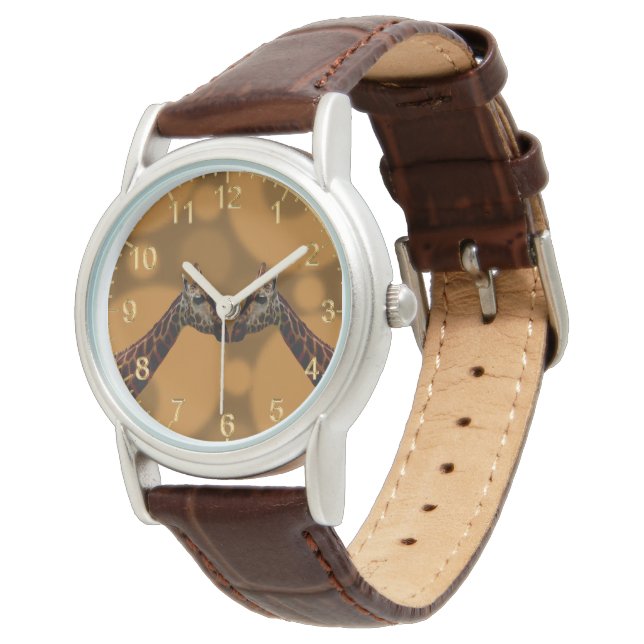 Reloj De Pulsera Autoreflexión de la jirafa, (Angular)