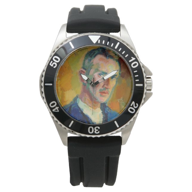 Reloj De Pulsera Autoretrato (de Magnus Enckell) (Anverso)