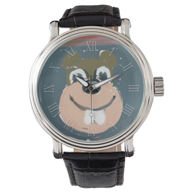 Reloj De Pulsera Autoretrato de NN Squirrel Roman N Watch 1 (Anverso)
