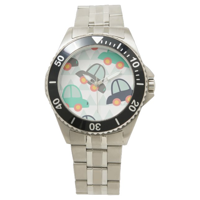 Reloj De Pulsera Autos y más autos (Anverso)