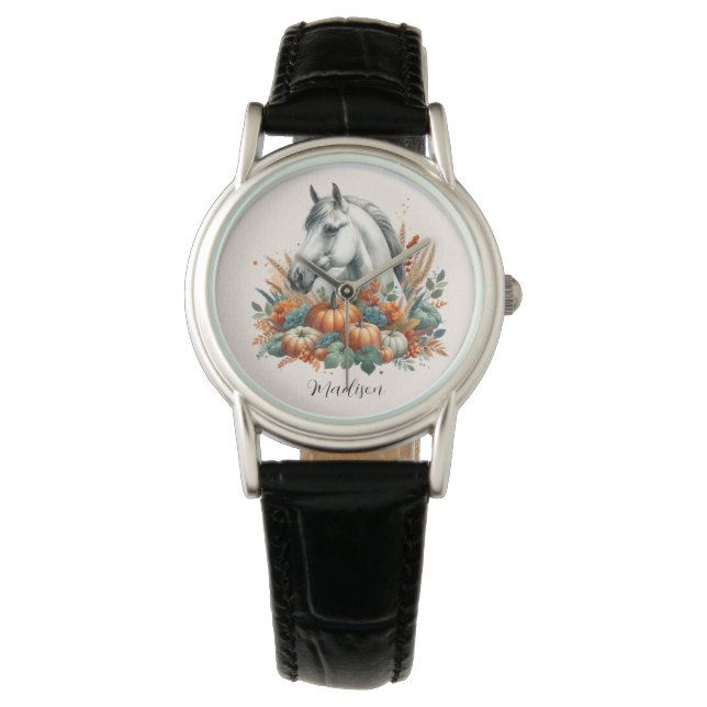 Reloj De Pulsera Autumn Horse (Anverso)