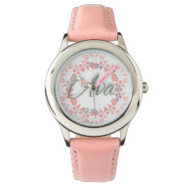 Reloj De Pulsera Ava Love Collection-Pink Watch