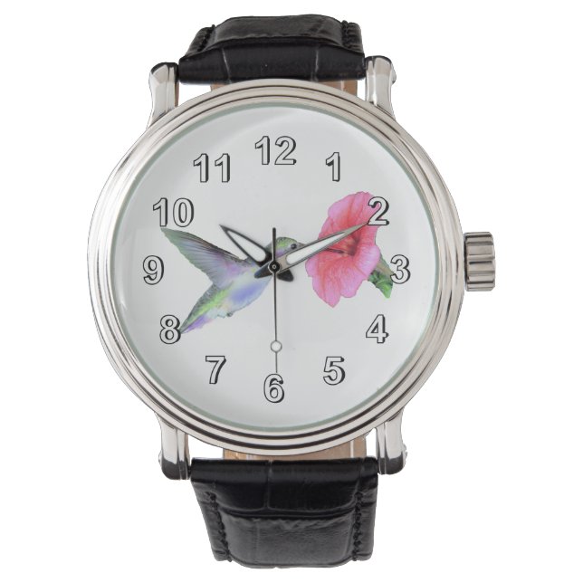 Reloj De Pulsera Ave de barro (Anverso)