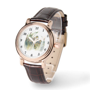 Reloj De Pulsera Ave de los amantes del pato
