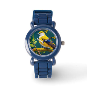 Reloj De Pulsera Ave dorada