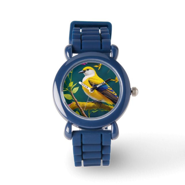 Reloj De Pulsera Ave dorada (Anverso)
