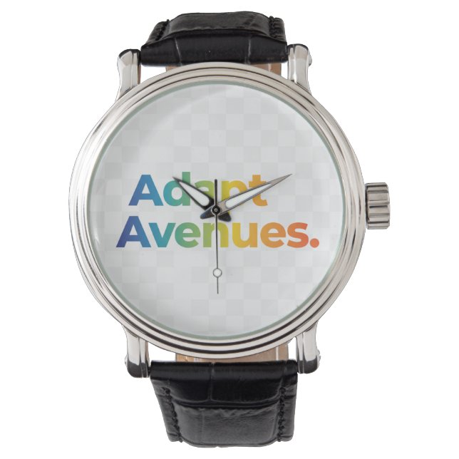 Reloj De Pulsera Avenidas de adaptación, (Anverso)