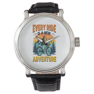 Reloj De Pulsera Aventura ciclista de montaña
