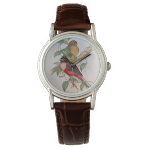 Reloj De Pulsera Aves antiguas encantadoras vigilan