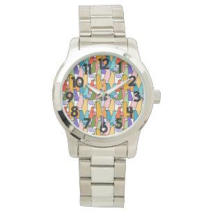 Reloj De Pulsera Aves coloridas