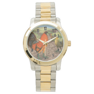 Reloj De Pulsera Aves de juego en la granja