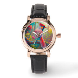 Reloj De Pulsera Aves fantasmas Cardenal masculino