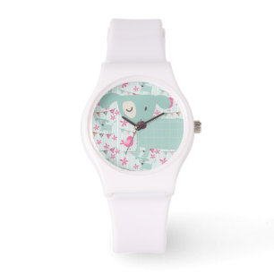 Reloj De Pulsera Aves, perros, carteles, flores