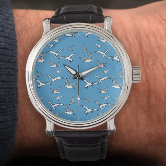 Reloj De Pulsera Aves - una bandada de gaviotas (Subido por el creador)