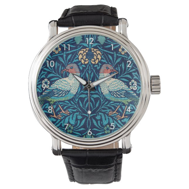 Reloj De Pulsera Aves, William Morris (Anverso)