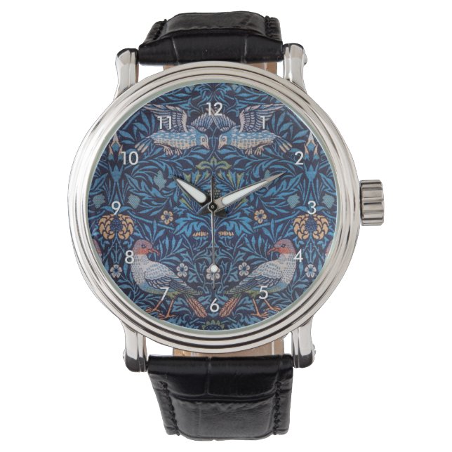 Reloj De Pulsera Aves, William Morris (Anverso)
