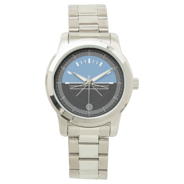 Reloj De Pulsera Aviación de observación masculina (Anverso)