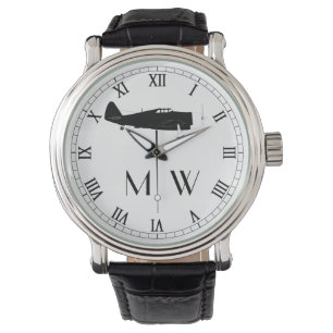 Reloj De Pulsera Avión de combate clásico Thunderbolt P-47 de la Re