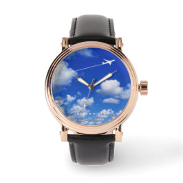 Reloj De Pulsera Avión de vuelo/Jet/Vigilancia piloto personalizada