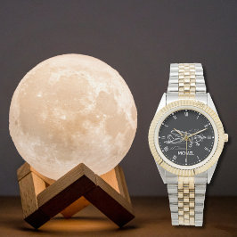 Reloj De Pulsera Avión Guay Cessna simple y nubes, regalo de Person