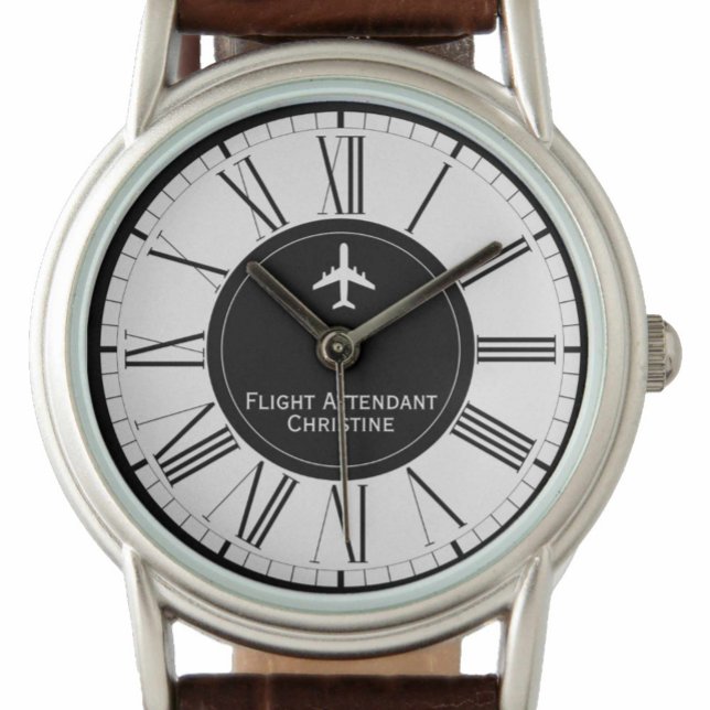 Reloj De Pulsera Avión Operador de Vuelo de Avión de la tripulación (Subido por el creador)