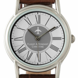 Reloj De Pulsera Avión Operador de Vuelo de Avión de la tripulación